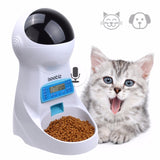 Iseebiz 3L Automatic Pet Feeder With Voice Record Pets